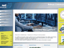 Tablet Screenshot of netmodule.de