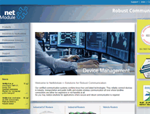 Tablet Screenshot of netmodule.com